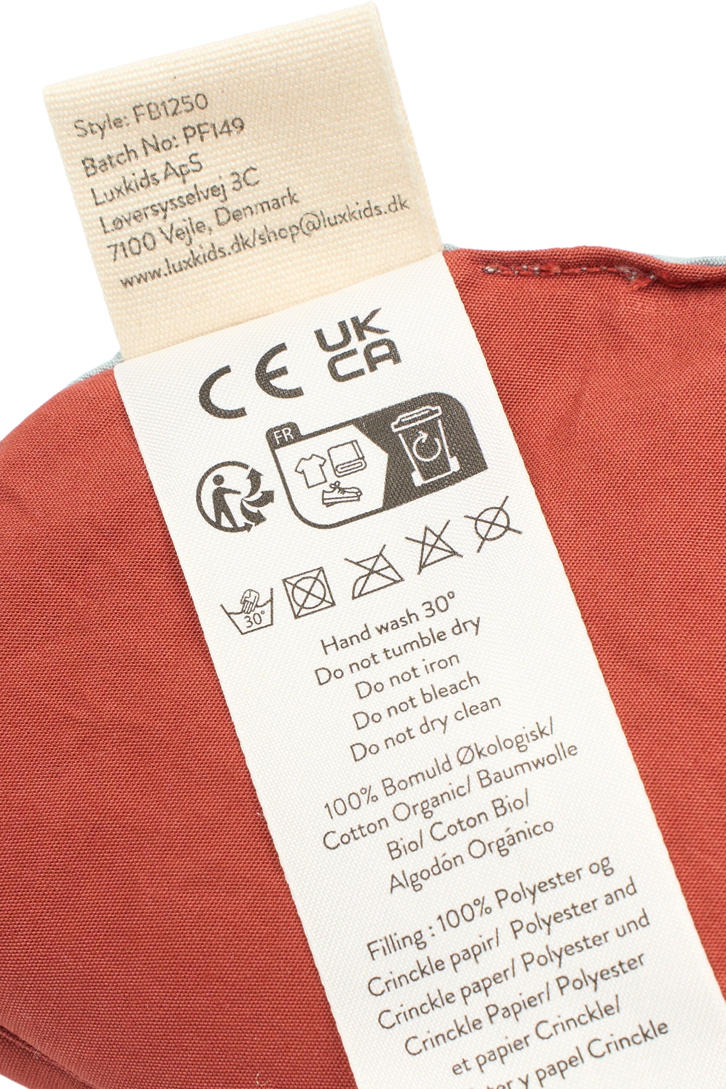 Sensorisches Stoffbuch – Ein Apfel am Tag