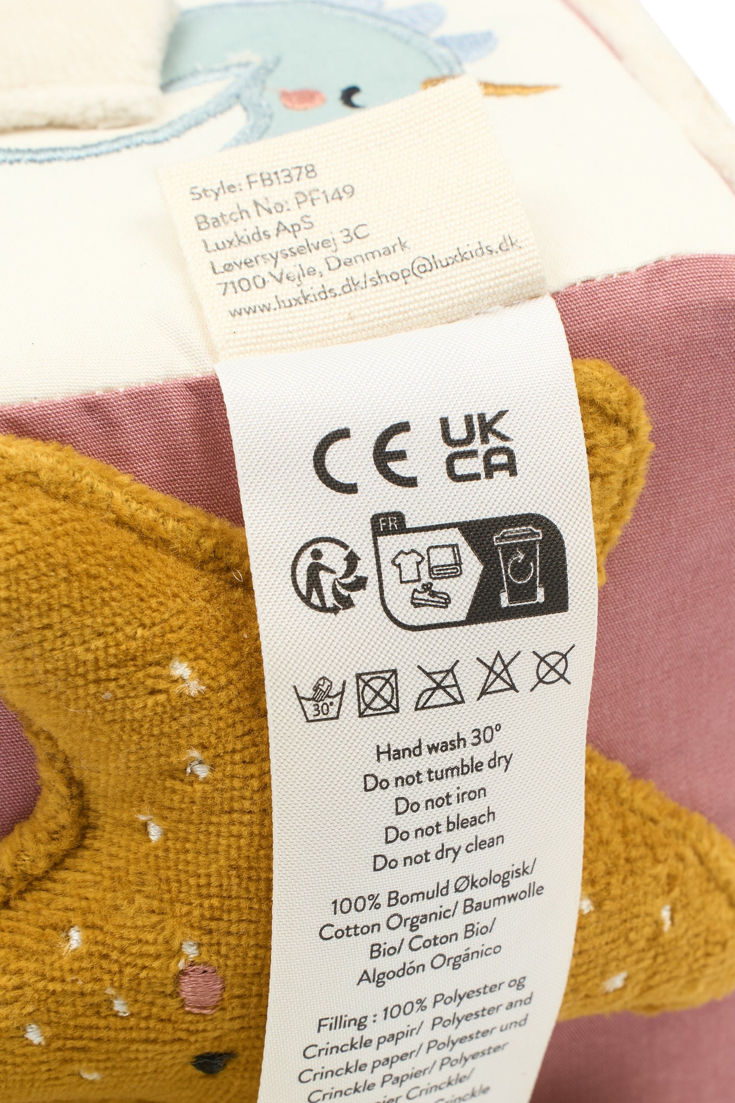 Sensorischer Stoffwürfel – Meer