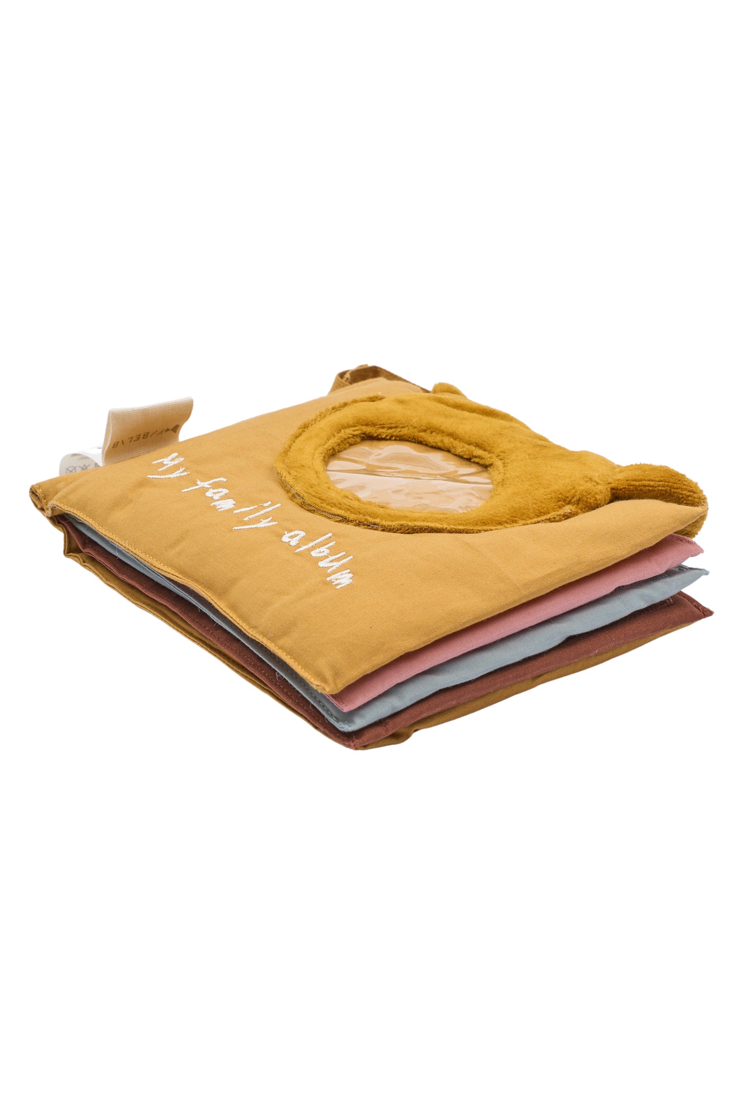 Sensorisches Stoffbuch – Familienalbum