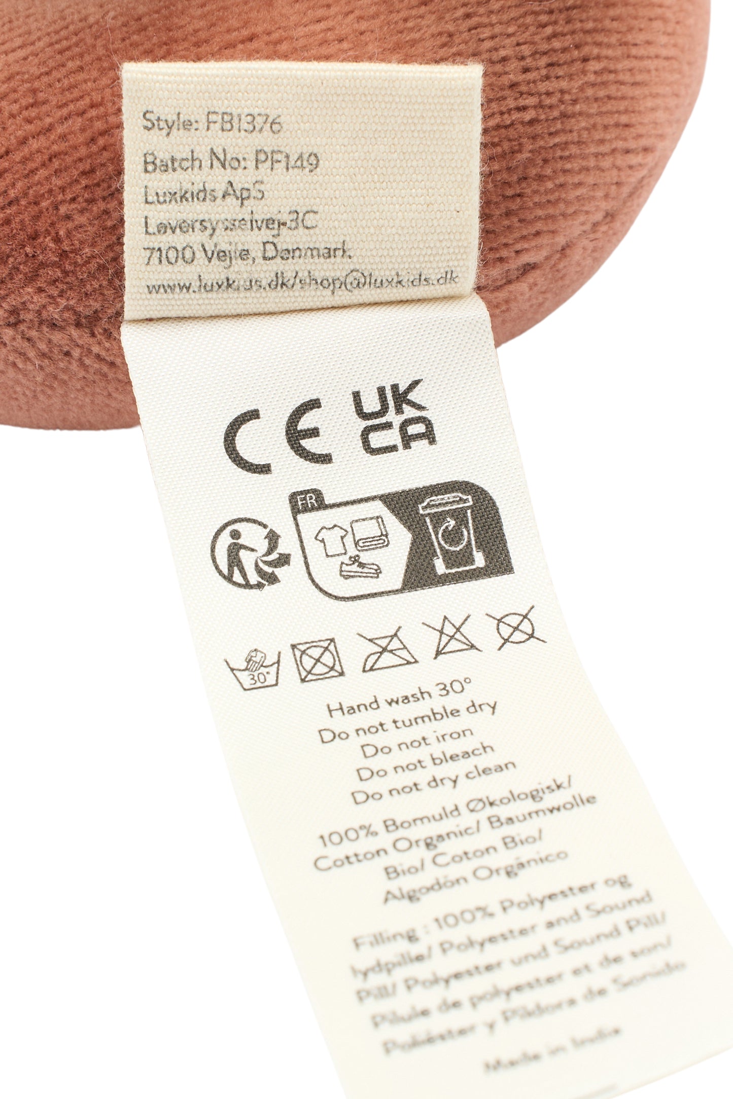 Weiches Baby-Rasselspielzeug – Seestern