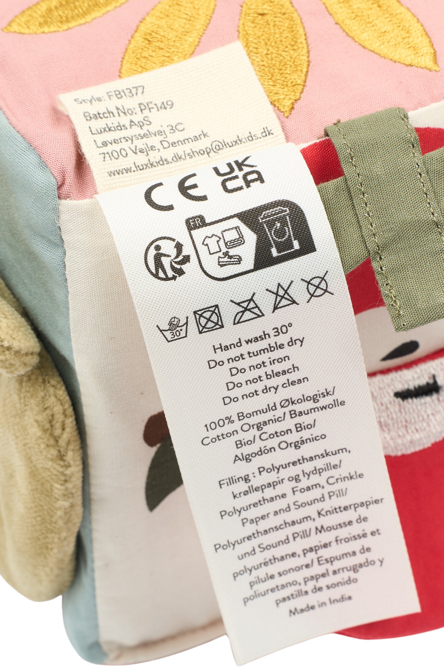 Sensorischer Stoffwürfel – Garten