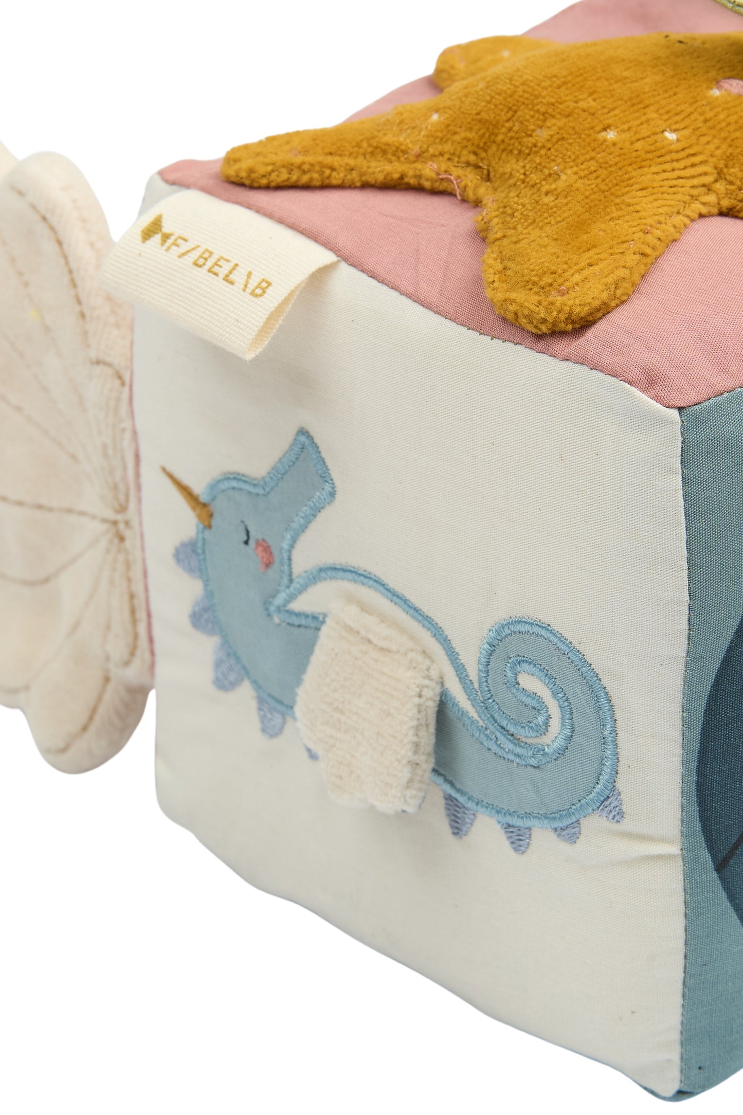 Sensorischer Stoffwürfel – Meer