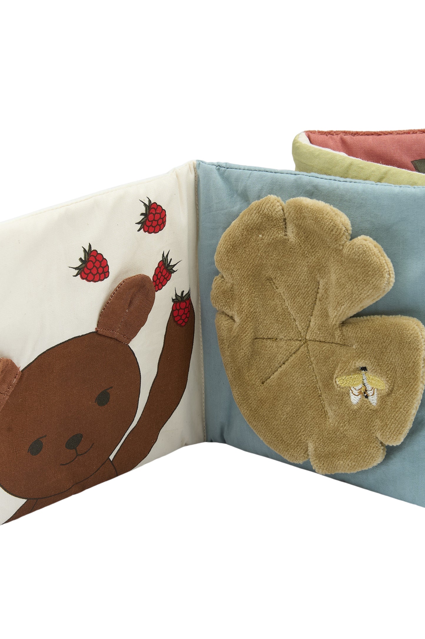 Sensorisches Stoffbuch – Garten