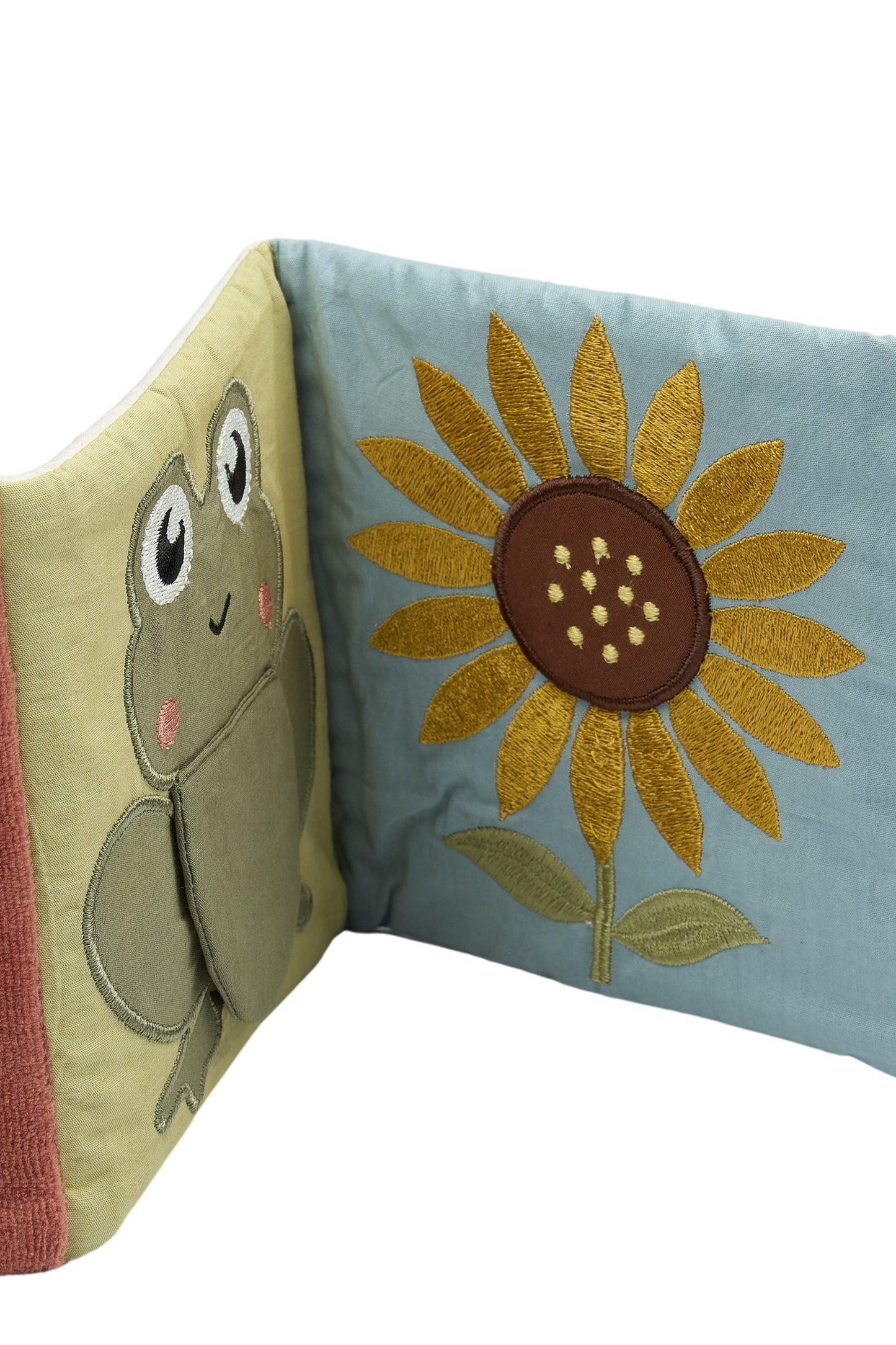 Sensorisches Stoffbuch – Garten