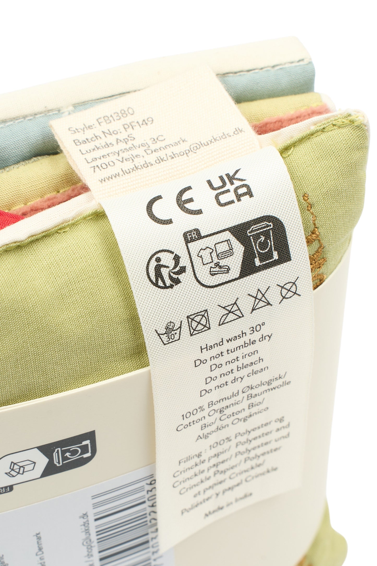 Sensorisches Stoffbuch – Garten